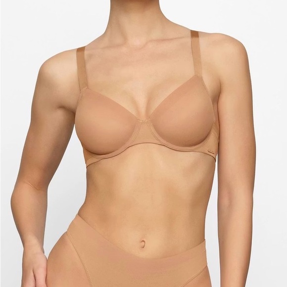 SKIMS Other - AUTHENTIC SKIMS No Show Unlined Demi Bra Trio Set